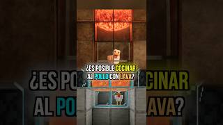 ¿Es posible cocinar un pollo en MINECRAFT como en la Película minecraft minecraftshorts [upl. by Edwyna481]