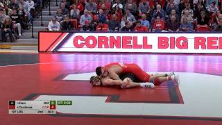 197lbs Jacob Cardenas Cornell vs Rocky Elam Missouri [upl. by Euqirdor]