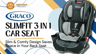 Graco Slimfit 3 in 1 Car Seat  👶 Review [upl. by Kress]