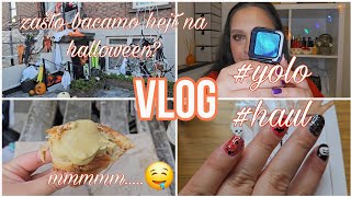 vlog  đir po dućanima najbolji kroasan 🥐 haul amp moje pametovanje o halloweenu 🙈 [upl. by Vassili161]