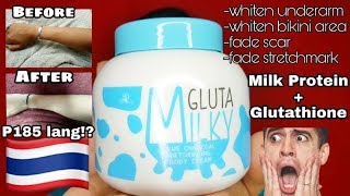 AR MILKY GLUTA Plus CHARCOAL Detoxifying Body Cream Review Philippines [upl. by Joon]