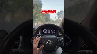 HYUNDAI VERNA 2022 16 LITRE DIESEL ENGINE Mileage is shocking 😮 hyundaiverna verna [upl. by Chilt156]