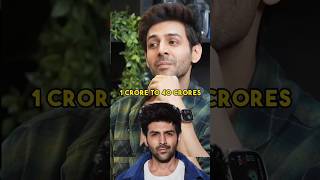 Kartik Aryan Gone 70K to 40CR youtubeshorts bollywood shorts kartikaaryan [upl. by Gnohp]