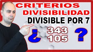 💥CRITERIOS DE DIVISIBILIDAD DEL 7 SÚPER FÁCIL 💥 Múltiplos y Divisores 💥 Primaria 29 [upl. by Beker]