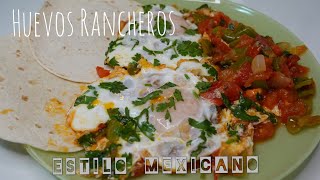 Huevos RANCHEROS al Estilo MEXICANO huevosrancheros [upl. by Licastro370]