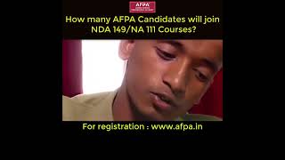 AFPA Candidates in NDA 149th Course  shorts afpa [upl. by Eilac]