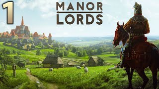 Manor Lords Walkthrough Part 1 Early Access 1440p60 [upl. by Kama158]