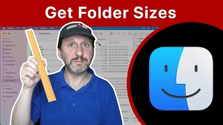 How To Get the Size Of a Folder On a Mac [upl. by Eniron]