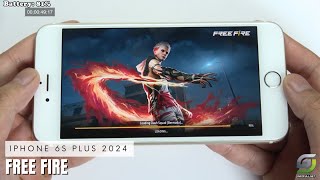 iPhone 6s Plus test game Free Fire 2024 [upl. by Mahala]