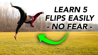 Learn 5 Easy Flips ASAP  How to Do Without Just Sending [upl. by Dedrick]