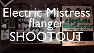 Electric Mistress flanger shootout [upl. by Littlejohn]