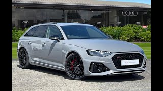 Approved Used Audi RS4 Avant Carbon Black  Carlisle Audi [upl. by Bette]