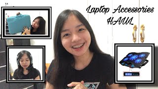 Laptop Accessories HAUL  Acer Nitro 5 Setup SalamatShopee [upl. by Eustace167]