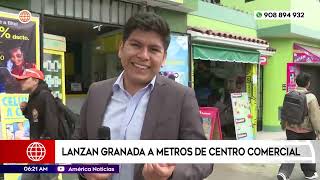 SJM Lanzan granada a metros de centro comercial [upl. by Siladnerb249]