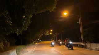 night drive with motorbike from thong sala to sri thanu asmr [upl. by Brigid511]