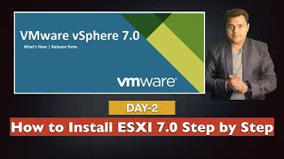 How to install ESXI 70 step by step guide  vSphere 70 Training Day2 [upl. by Enaitsirhc949]