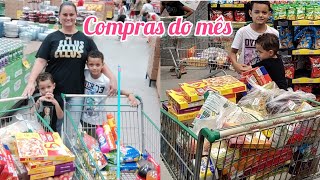 COMPRAS DO MÊS NO ATACADÃO  MARÇO DE 2024  QUANTO GASTAMOS ALESSANDRA PADOVANI [upl. by Annalla]