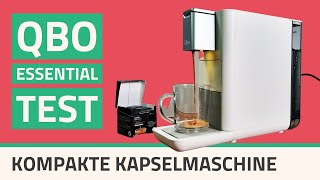 Qbo ESSENTIAL im Test  kleine KapselKaffeemaschine [upl. by Samal]