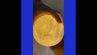 LUMINARIA LUA CHEIA 3D MOON LAMP [upl. by Atinaujnas259]