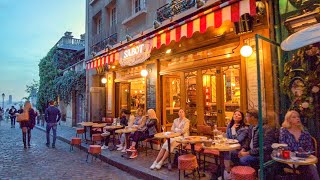 Montmartre Walk to Sacré Coeur at Dusk 🇫🇷 Paris France [upl. by Jona]