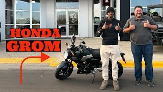 I BOUGHT A 2025 HONDA GROMBEST FIRST MOTORCYCLE [upl. by Flosi808]