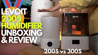 Levoit 200S Humidifier  Best Humidifier under 50  Unboxing Review App Guide 2021 [upl. by Yntruoc]