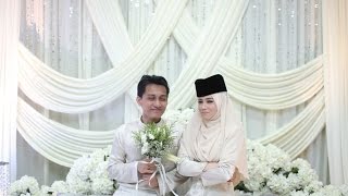 The Best Malay Wedding  The Solemnization Alawi amp Aisyah Ungu  Tercipta Untukku [upl. by Eusassilem]