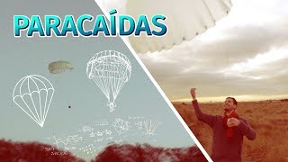 Cómo hacer un paracaídas  Lanzamiento desde un drone [upl. by Nosila366]