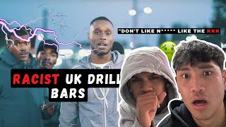 AUSSIES react to UK DRILL RACIST BARS [upl. by Zelten]