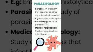 What is parasitology Intro to parasite medzukhruf microbiology parasitology science medico [upl. by Aguayo]