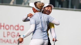 Condensed Third Round Highlights  2022 Honda LPGA Thailand [upl. by Gilba748]