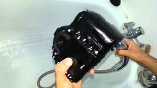 Nikon D7000 waterproof test [upl. by Eudoca]