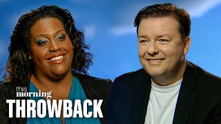 Alison Hammond Meets Ricky Gervais In Hilarious Throwback  This Morning [upl. by Aiclef]