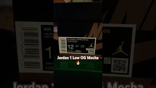 Jordan 1 Low OG Mocha 🔥🫡 Don’t 💤 sneakers sneakerhead sneakernews hiphop upchurch [upl. by Avelin264]