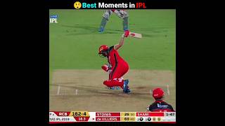 Best Moments in IPL History 😧 [upl. by Nydnarb]