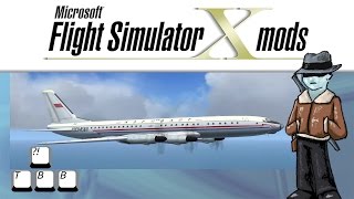 Flight Simulator X Plane Spotlight  Tupolev Tu114 [upl. by Ayram]