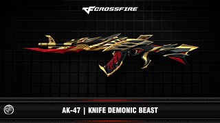 CF  AK47  Knife Demonic Beast VIP [upl. by Ashlin]