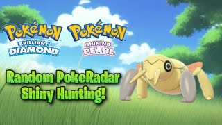 PokeRadar Shiny Hunting In Pokemon Brilliant Diamond and Shining Pearl shorts [upl. by Bronwen]