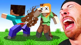 I Found The FUNNIEST Minecraft Animations on YOUTUBE Villager News [upl. by Soisinoid]