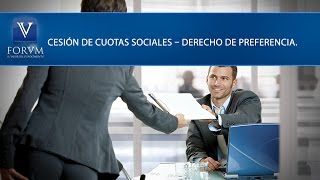 Cesión de cuotas sociales Superintendencia de sociedades Derecho Comercial [upl. by Ajed351]