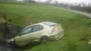 BMW 3 amp AUDI TT car crash [upl. by Magner]