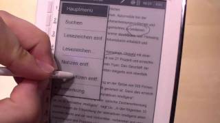 Review Hanvon N518 EbookReader [upl. by Sirrep760]