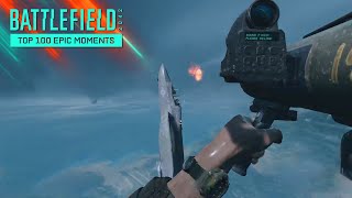 Top 100 EPIC Moments in Battlefield 2042 [upl. by Amri585]