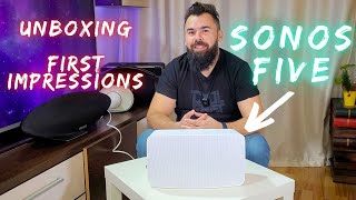 2024 Sonos FIVE Unboxing and First Impressions [upl. by Eserahc761]