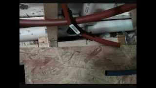 Installing PEX shutoff valves [upl. by Boorman]