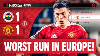 Shocking In Europe AGAIN  Fenerbahçe 11 Man United LIVE Match Review  Europa League [upl. by Pytlik60]