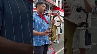 Matt Monro — Portrait Of My Love saxophone cover by Nikko Basbas Ibasan at Session Road Baguio City [upl. by Stavros]