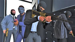 The Professionals vs Security Guards  Bodyguards  GTA 5 NPC Wars 45 [upl. by Seagrave548]