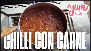 Authentic Mexican Chili Con Carne Recipe Spicy Savory and Satisfying [upl. by Anib]