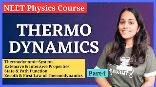 Thermodynamics Class 11th Physics Part1  Crystal Clear Concepts NEETphysics [upl. by Nebur]